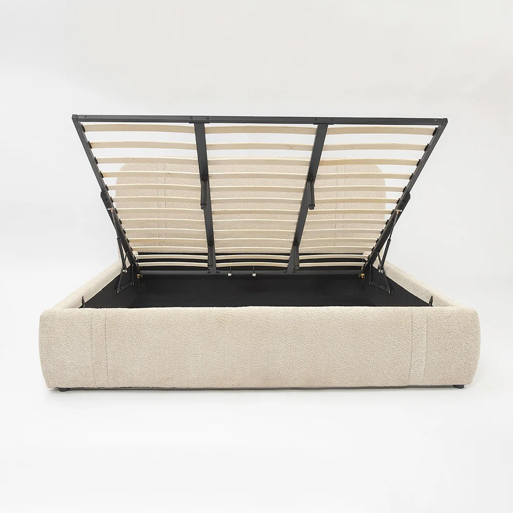 Serenity Curve Upholstered Bed