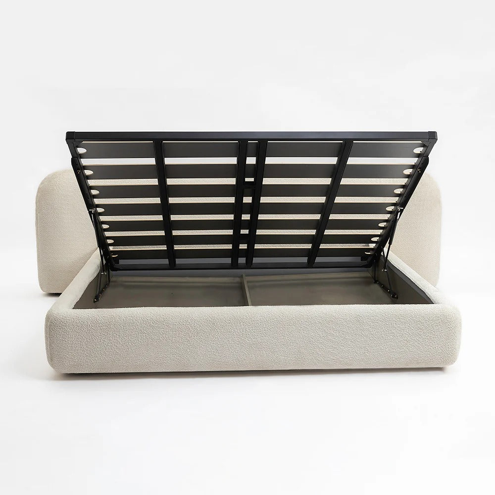 Horizon Curve Upholstered Bed