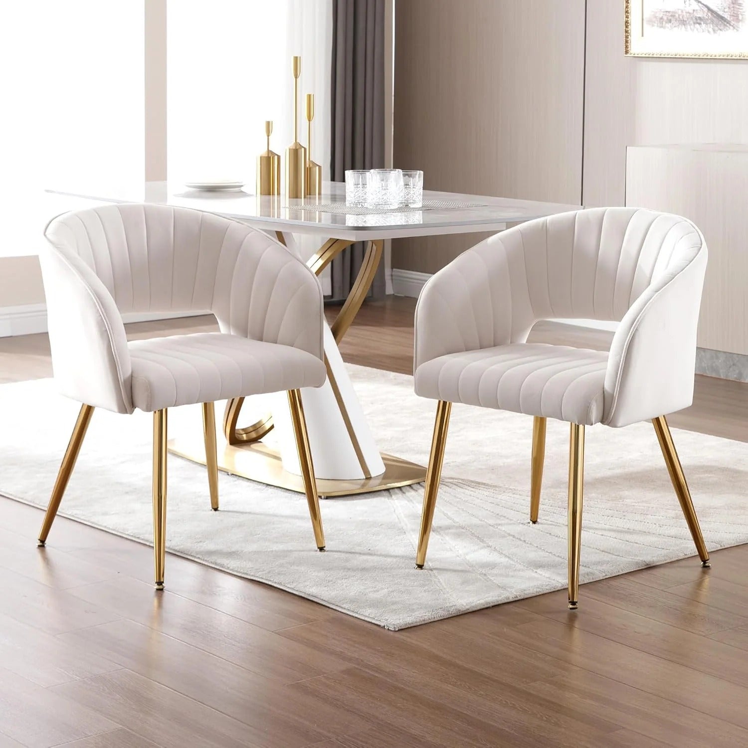 Luxury Velvet Accent Chair
