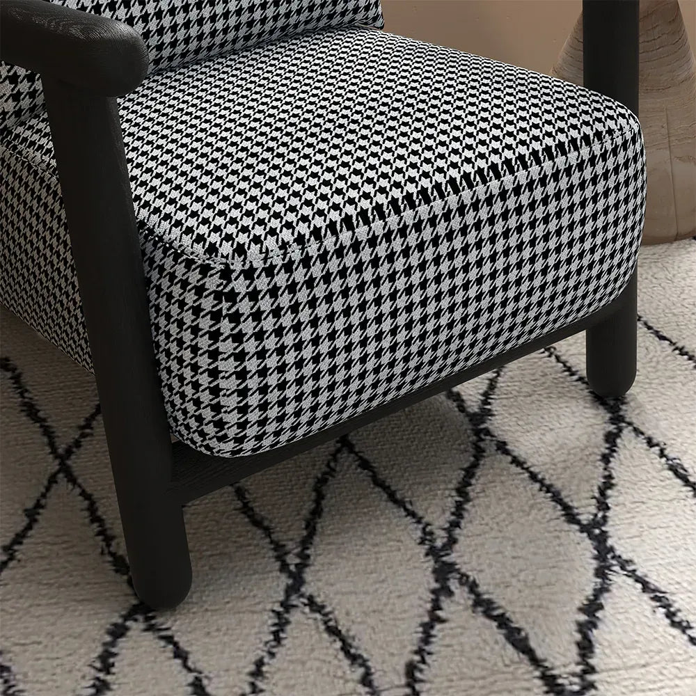MetroCheck Modern Accent Chair