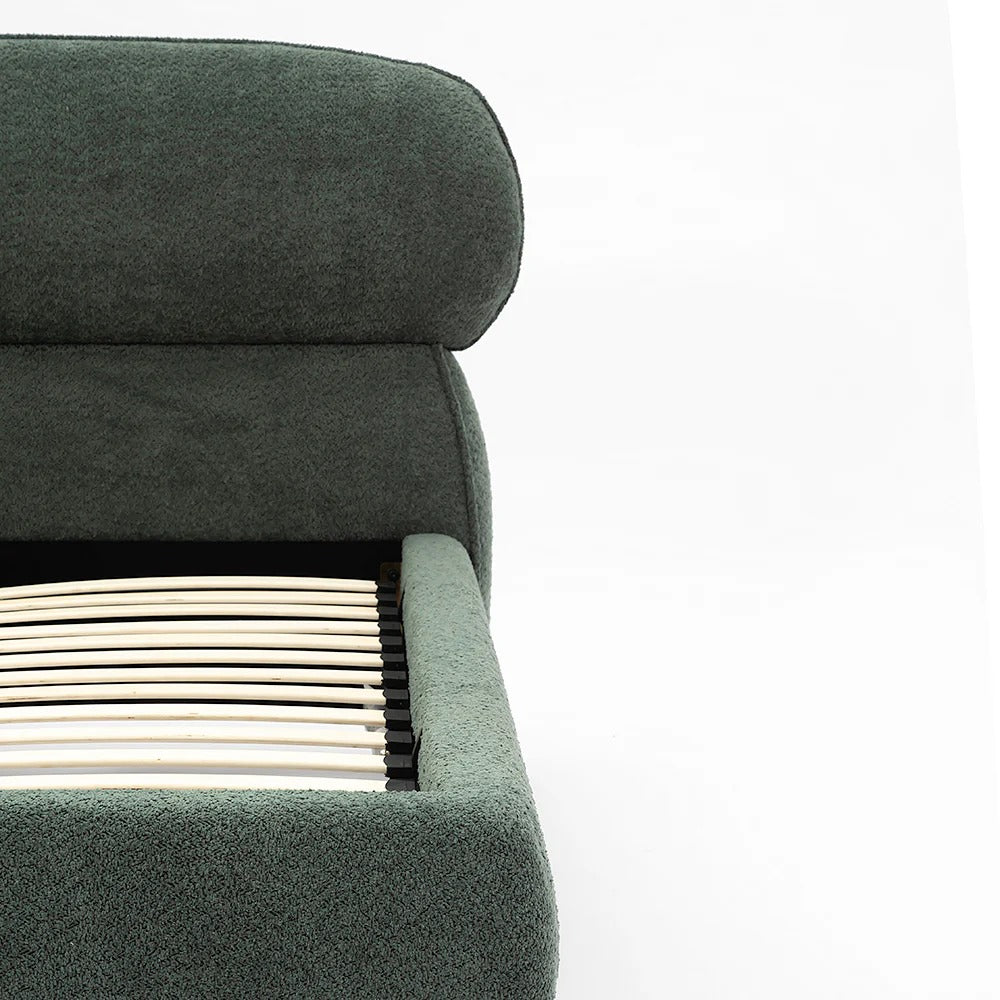 Forest Haven Bouclé Bed