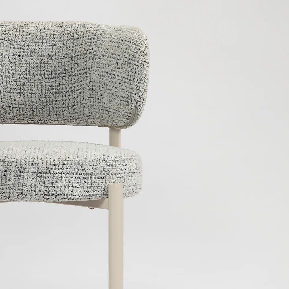 Cozy Bouclé Accent Chair