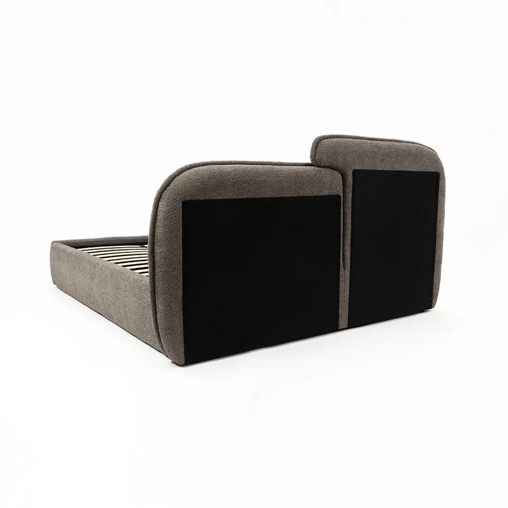 Duo Arc Modern Upholstered Bed