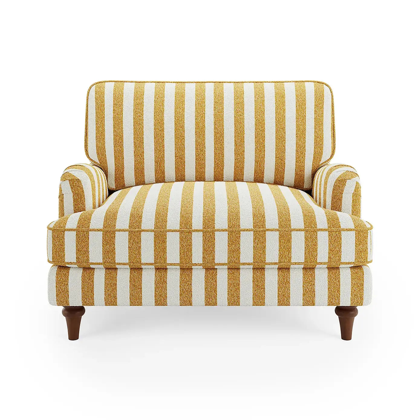 The Marigold Stripe Lounge Chair