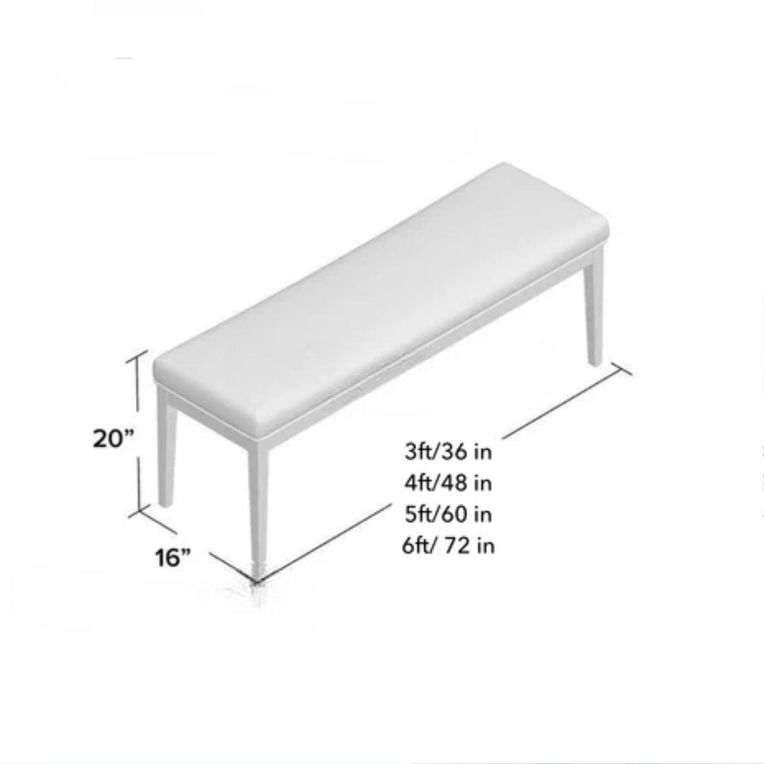 Lancaster Linen Upholstered Bench