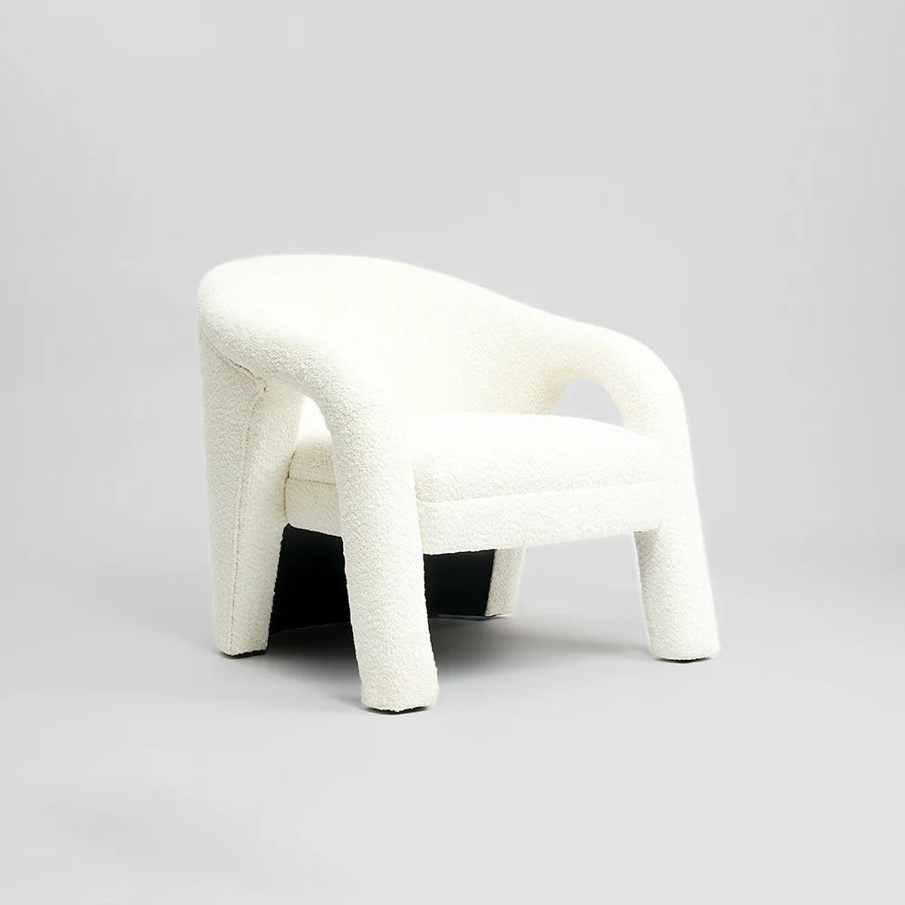 Plush Barrel Accent Chair