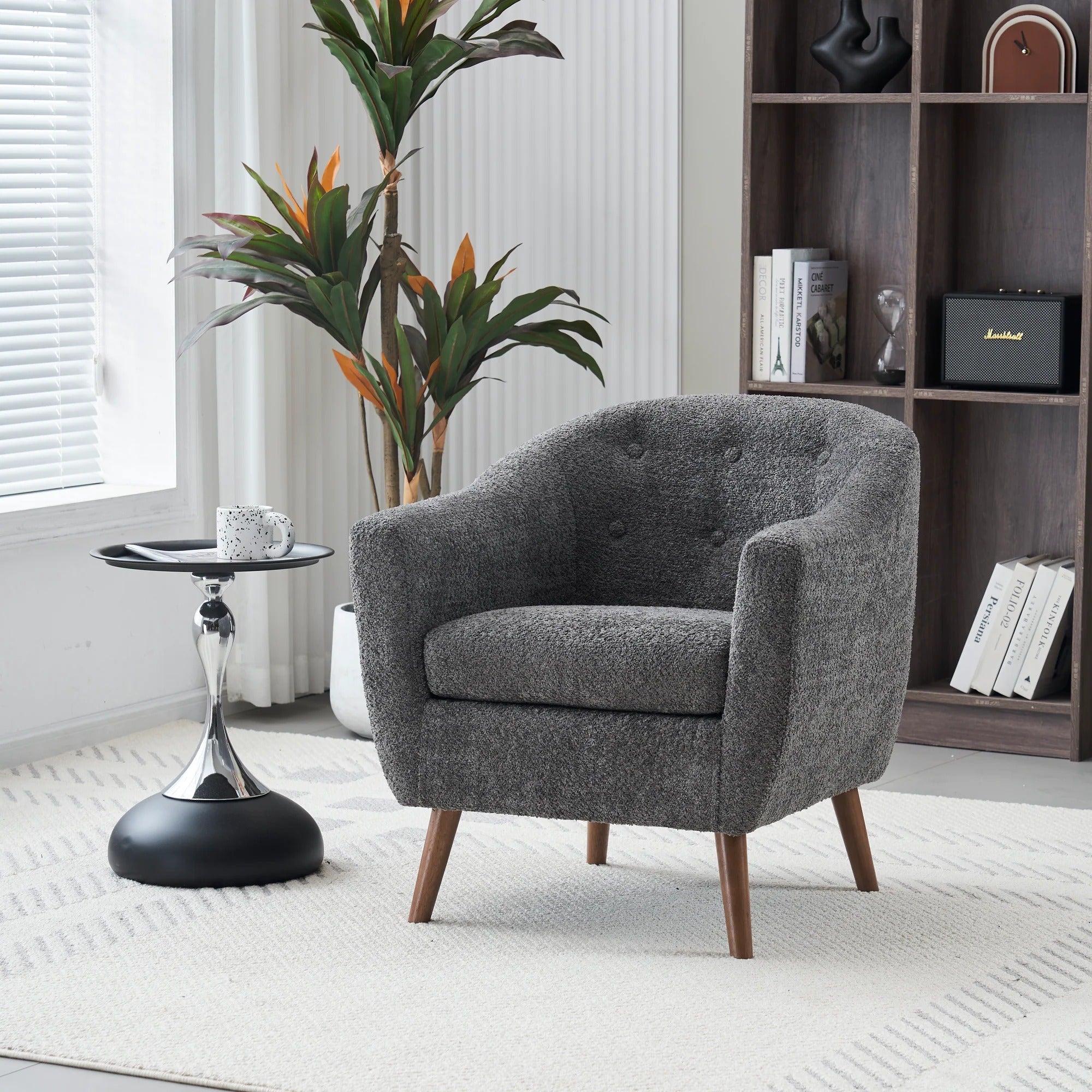 Cozy Mid-Century Accent Chair