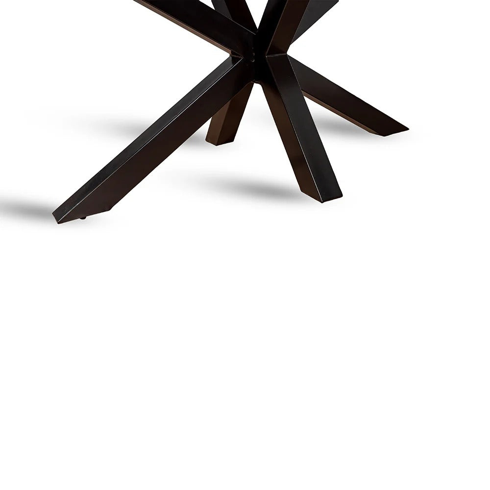 Haven Cross Round Dining Table