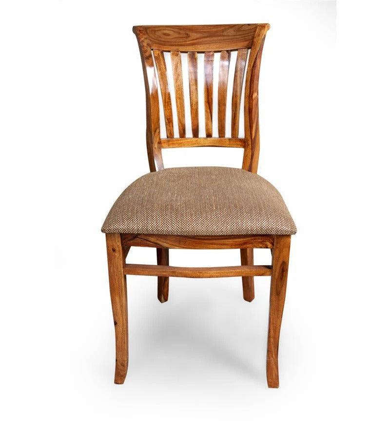 Classic Solid Wood Upholstered Restaurant Chair