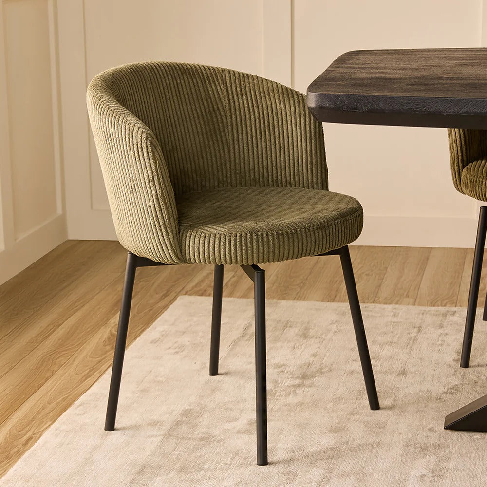 Vista Valley Corduroy Dining Chair