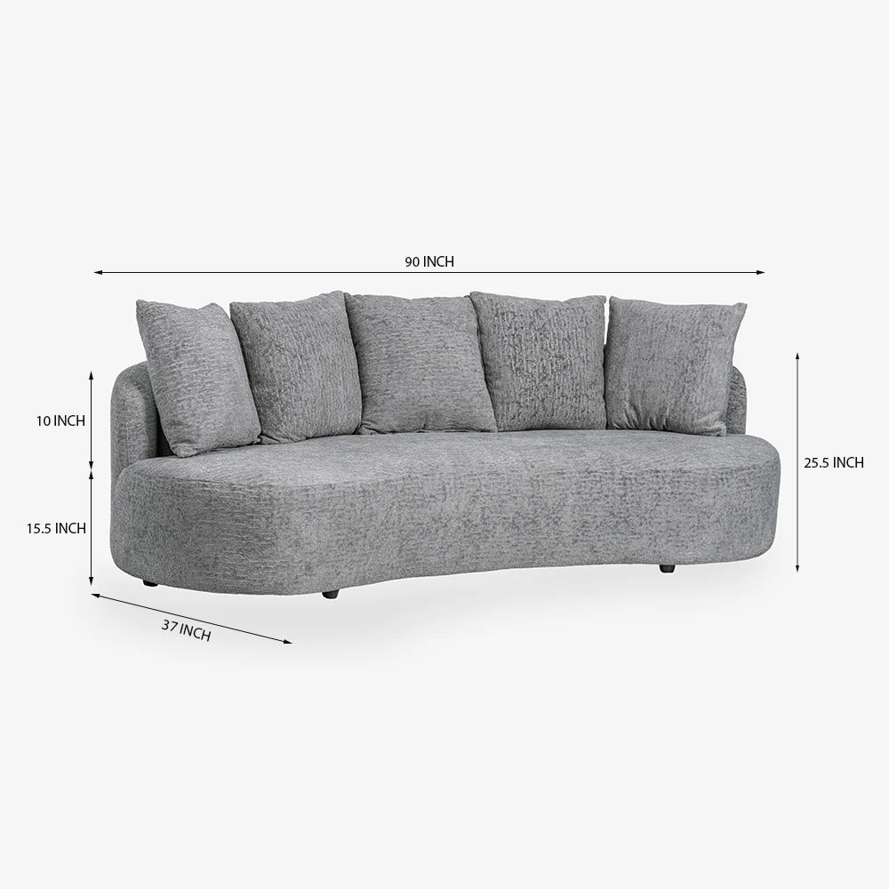 Elviro Three Seater Sofa