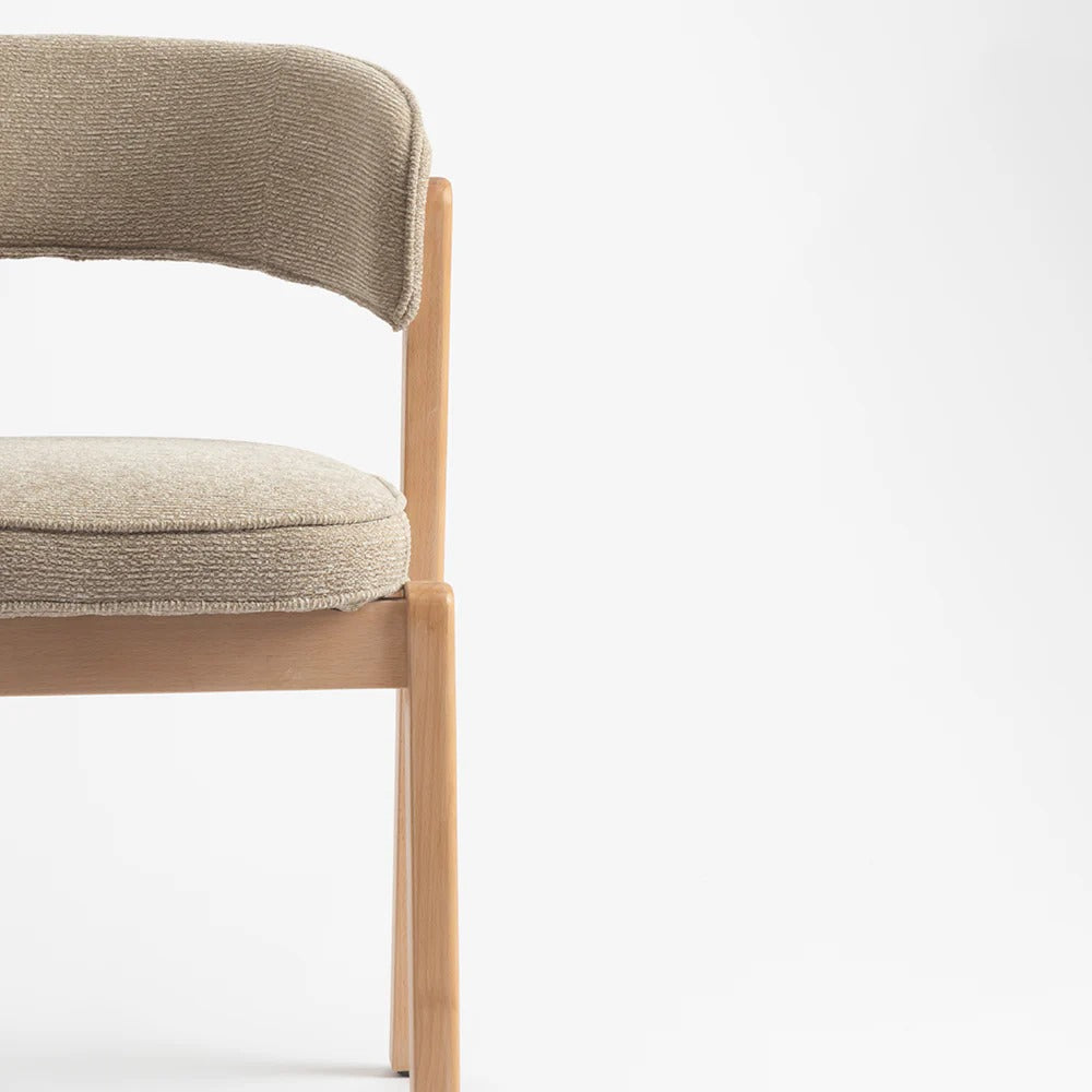 Scandinavian Wrap-Back Dining Chair