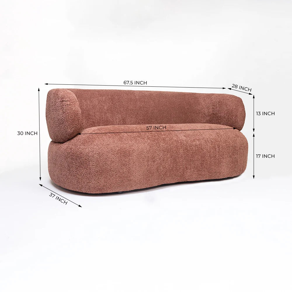 Cloud  Modern 3 seater sofa