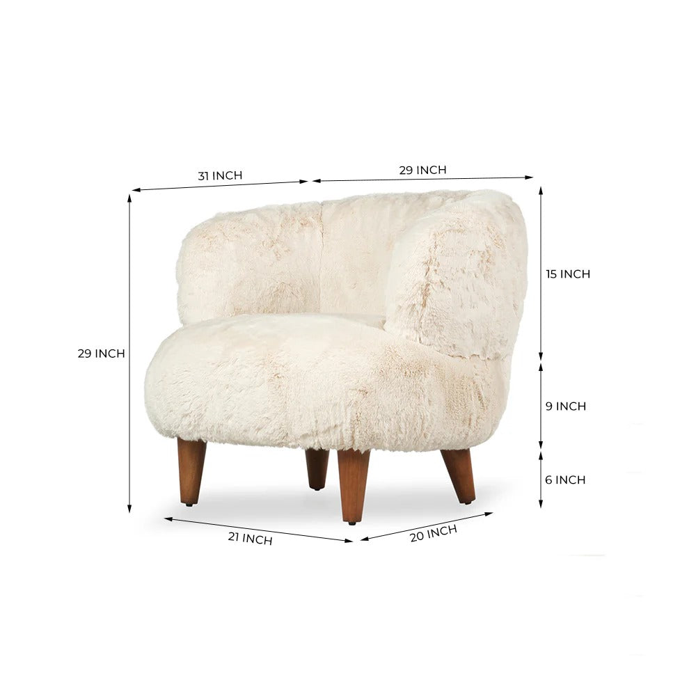 Cozy Fluff Accent Chair