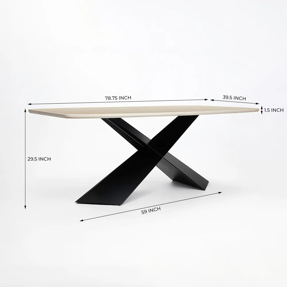 Villa Blanca Rectangular Dining Table