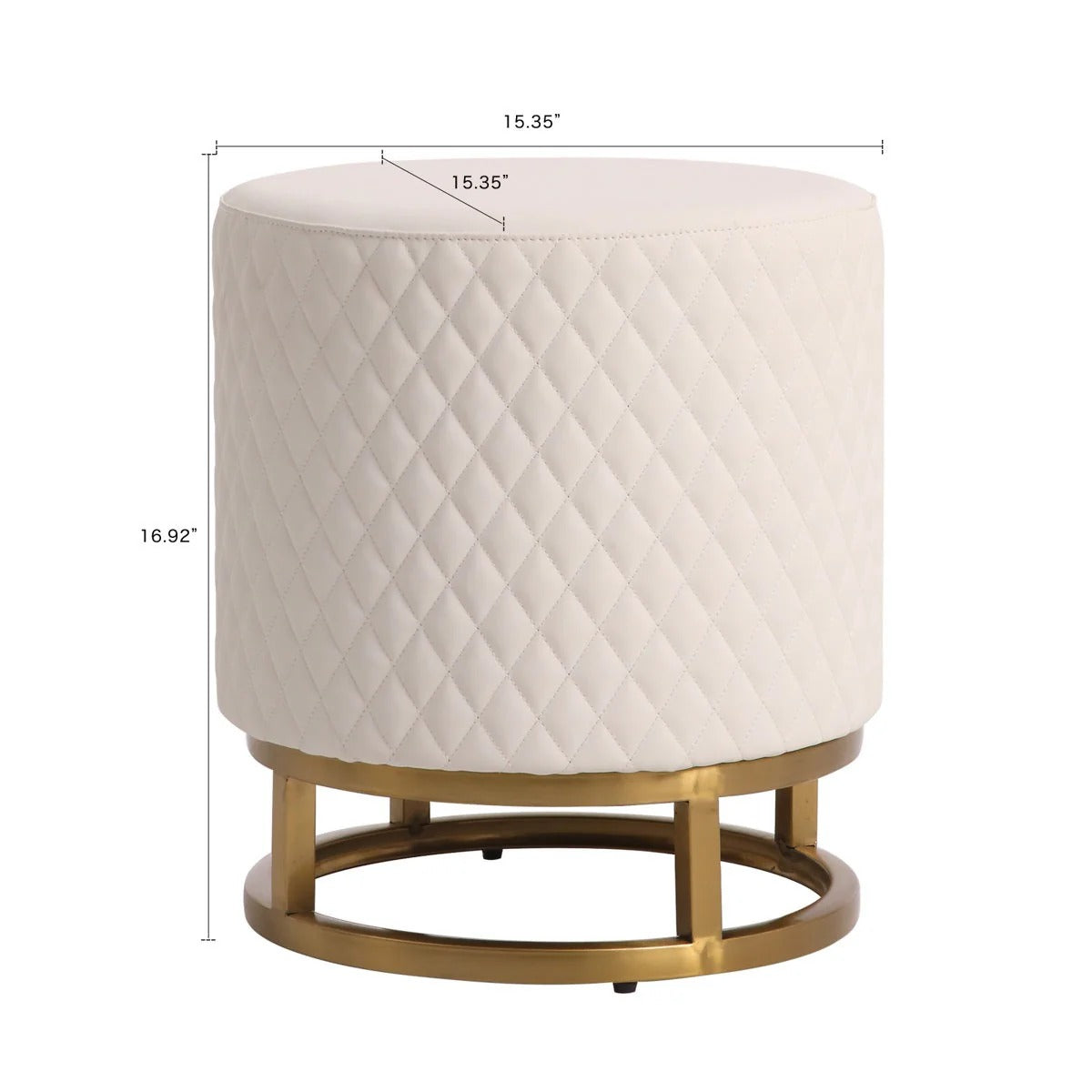 Lumie Luxe Ottoman