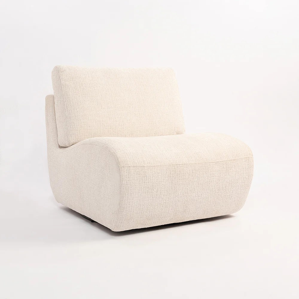 Slate Plush Lounge Chair