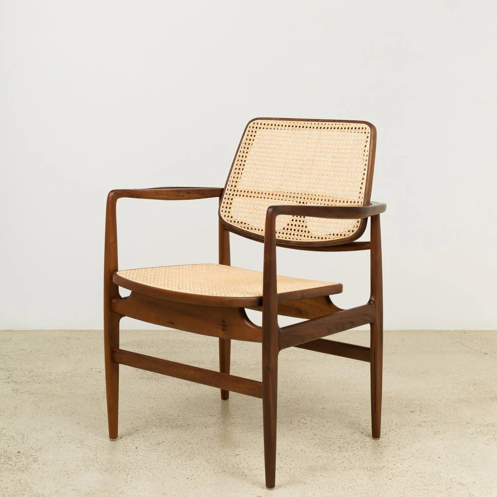 Willow Cane Lounge Chair