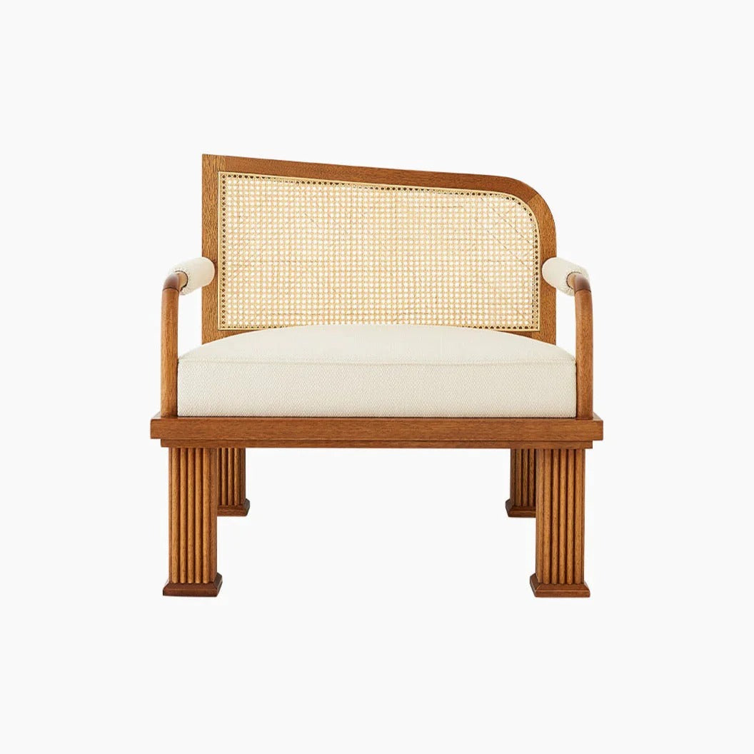 Regal Haven Wooden Armchair