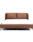 Siena Tan Leather Bed
