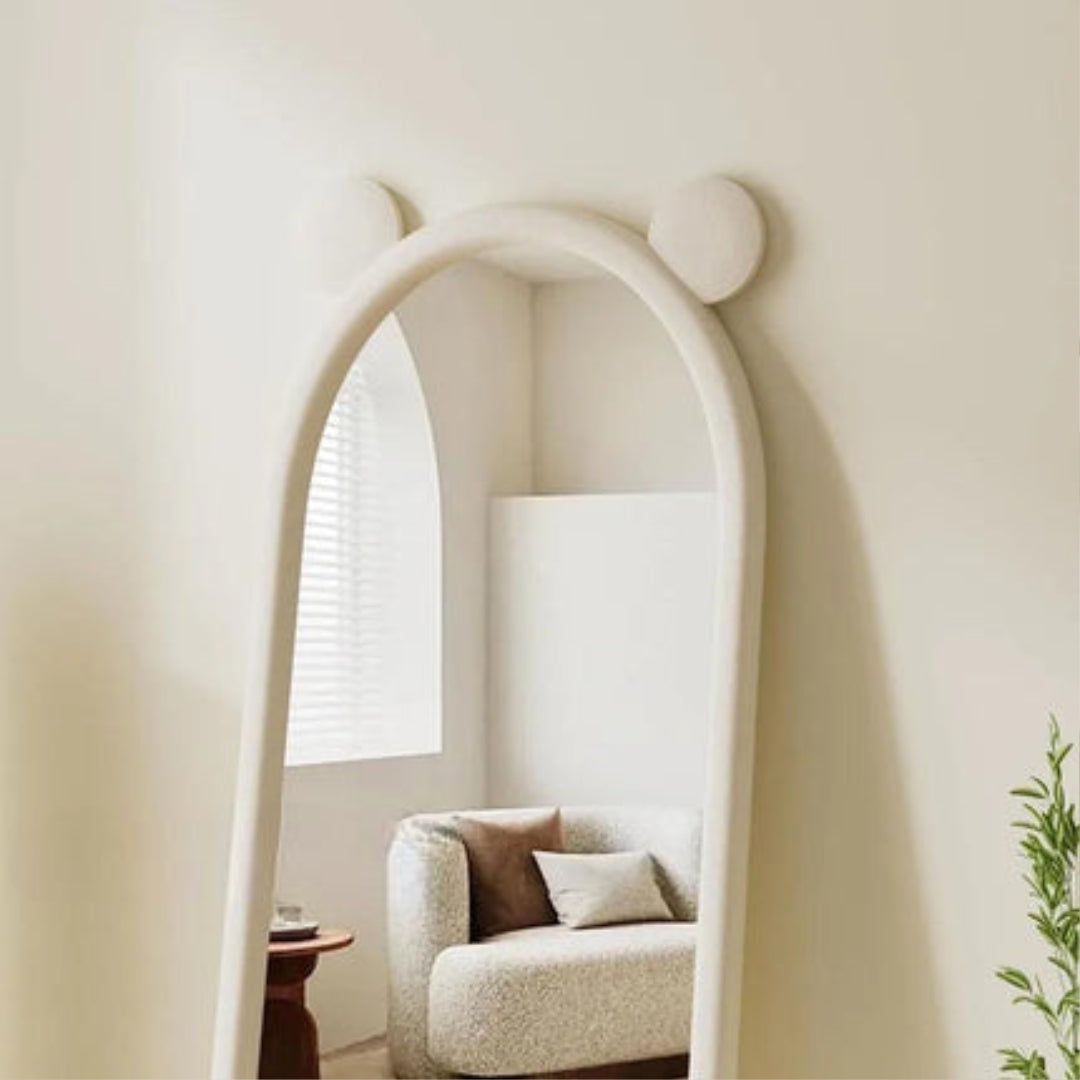 Soft Arch Floor Mirror