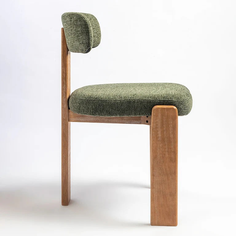 Modern Minimalist Wooden Accent Chair