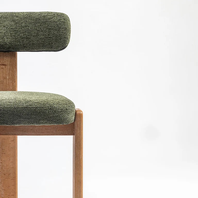 Modern Minimalist Wooden Accent Chair