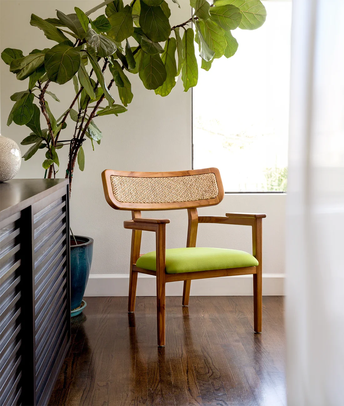 Elephant Green Seat Arm Chair