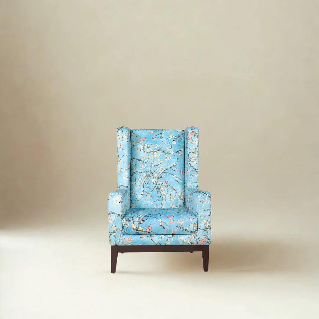 Blossom Sky Wing back Chair