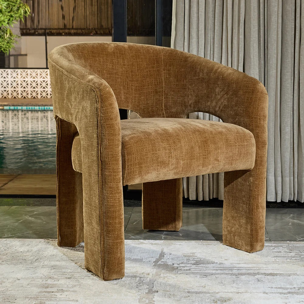 Caramel  Haus Interiors Arm Chair