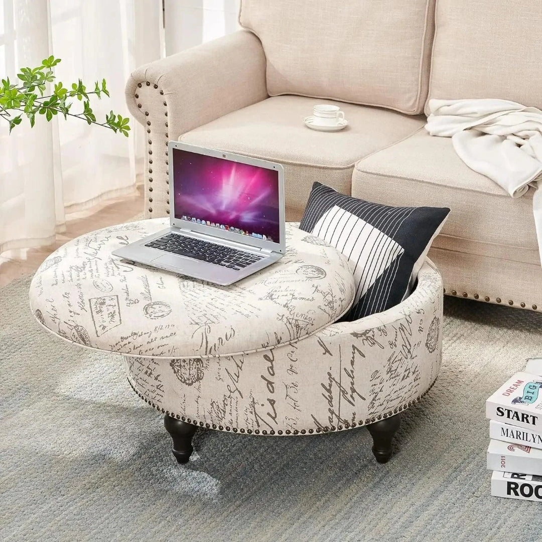 Regent Tufted Storage Pouffe