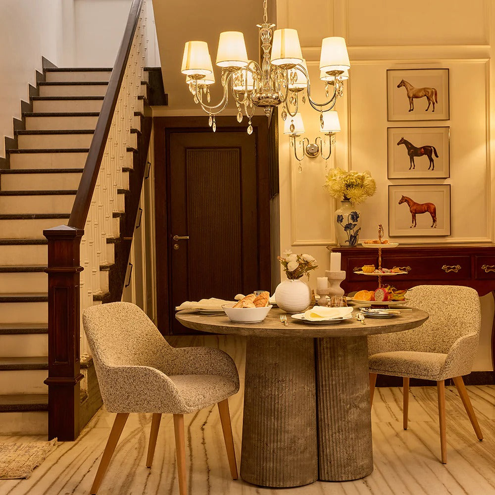 Urban Stone Round Dining Table