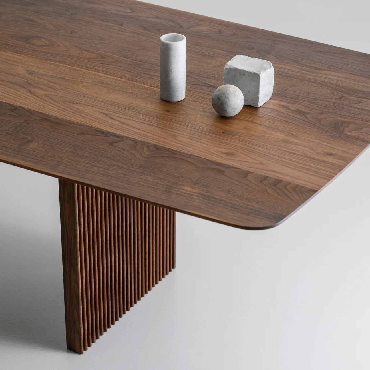 Rhombus Solid Wood Dining Table