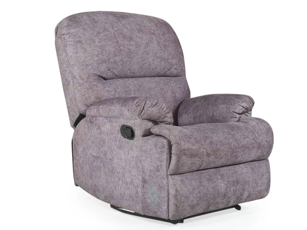 Soft Grey Luxe 1 seater Recliner
