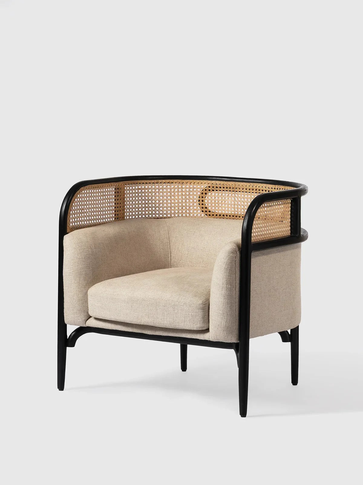 Modern Beige Lounge Chair