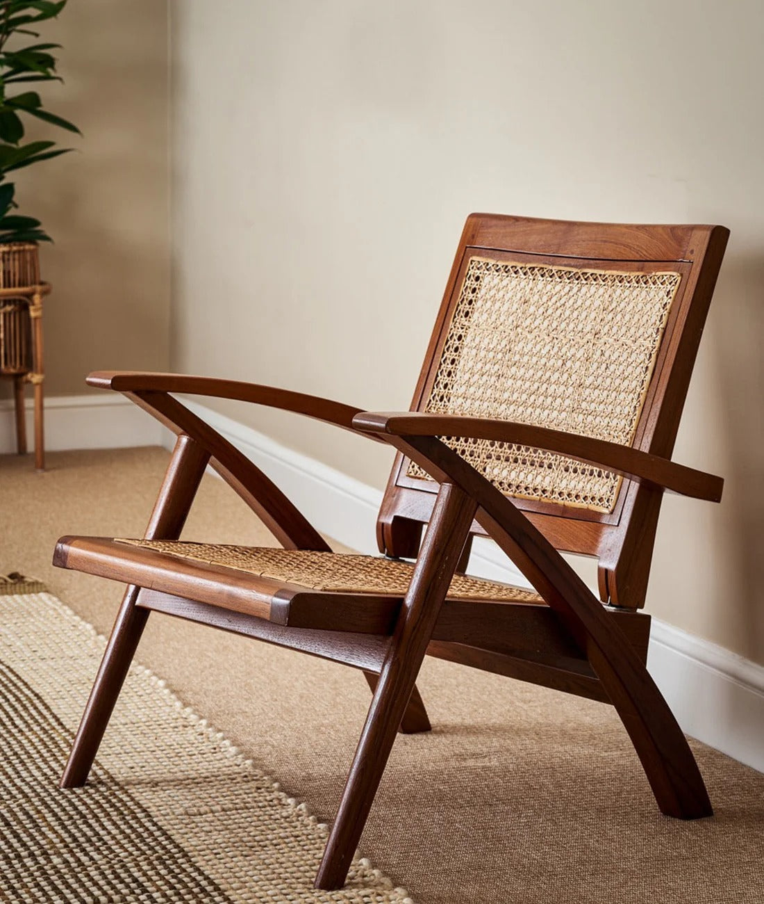 Kaya Handwoven Lounge Chair