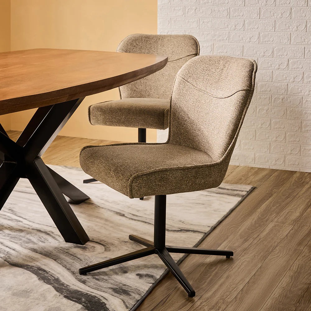 Eonify Rise Fabric Swivel Chair