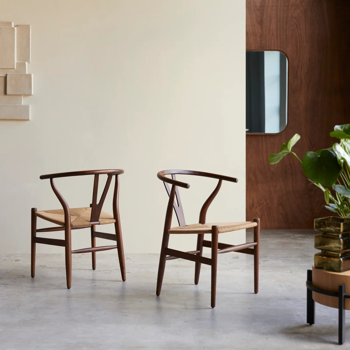 Nordic Curve Wishbone Dining Chair