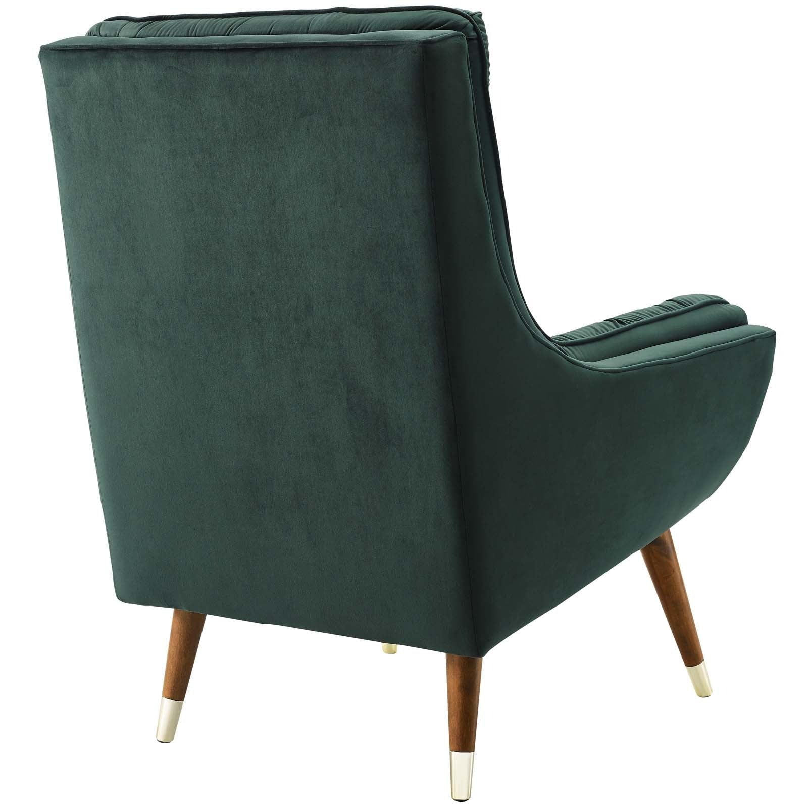 Velvet Eclipse Lounge Chair