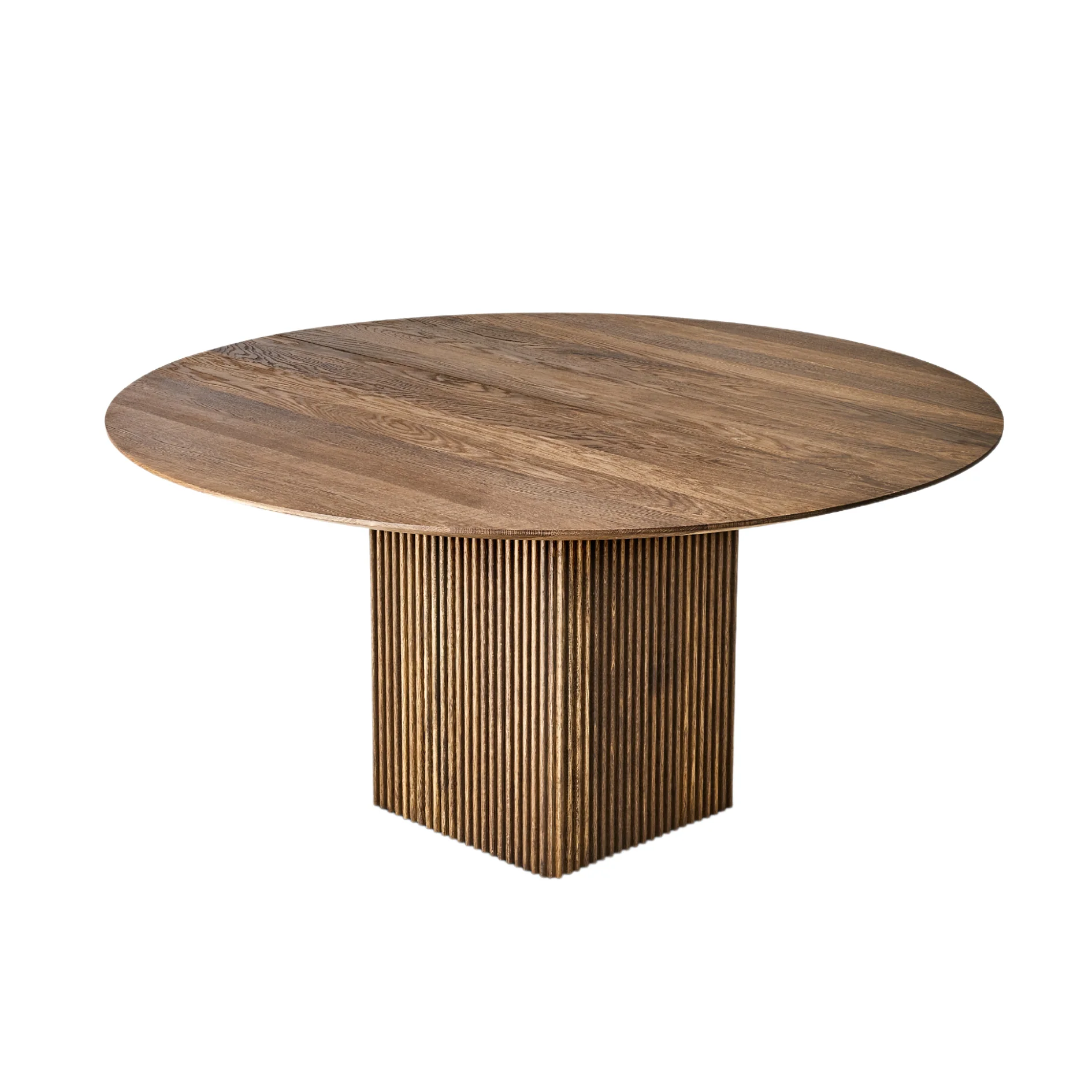 Jordan Ribbed Base Dining Table