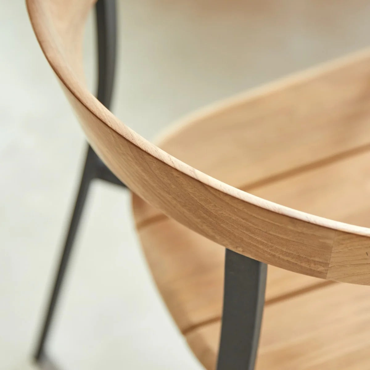Modern Oak Armchair