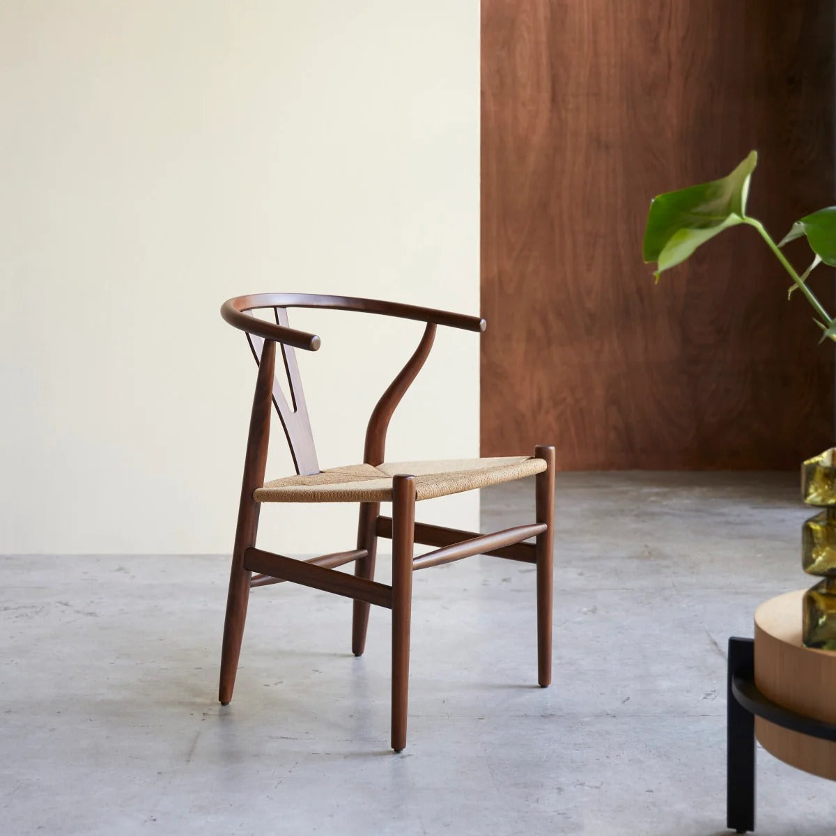 Nordic Curve Wishbone Dining Chair