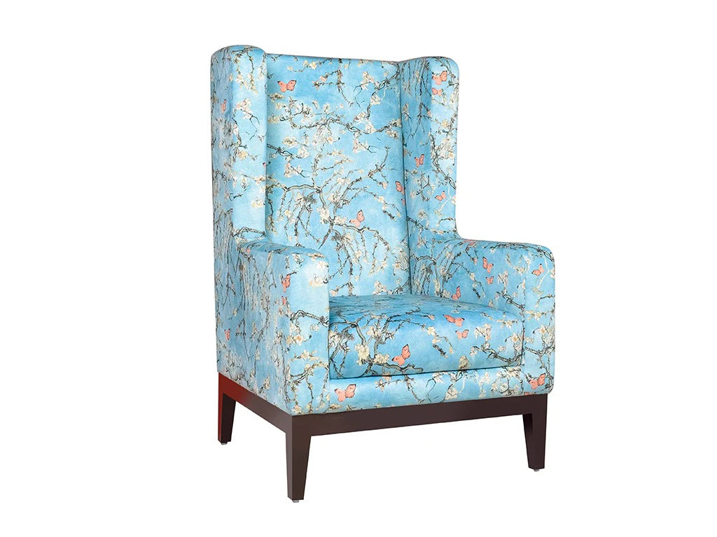 Blossom Sky Wing back Chair