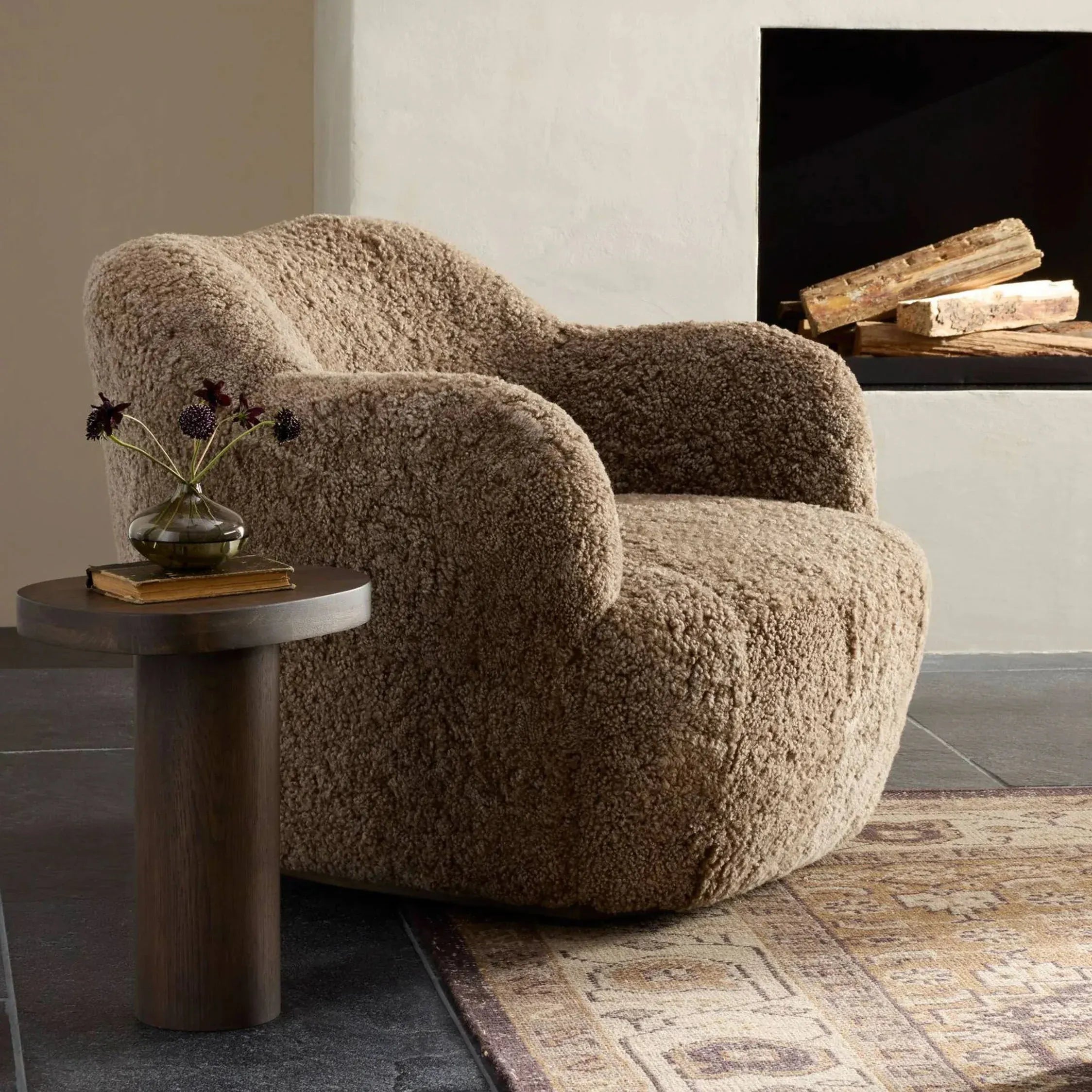 Darian Bouclé Armchair