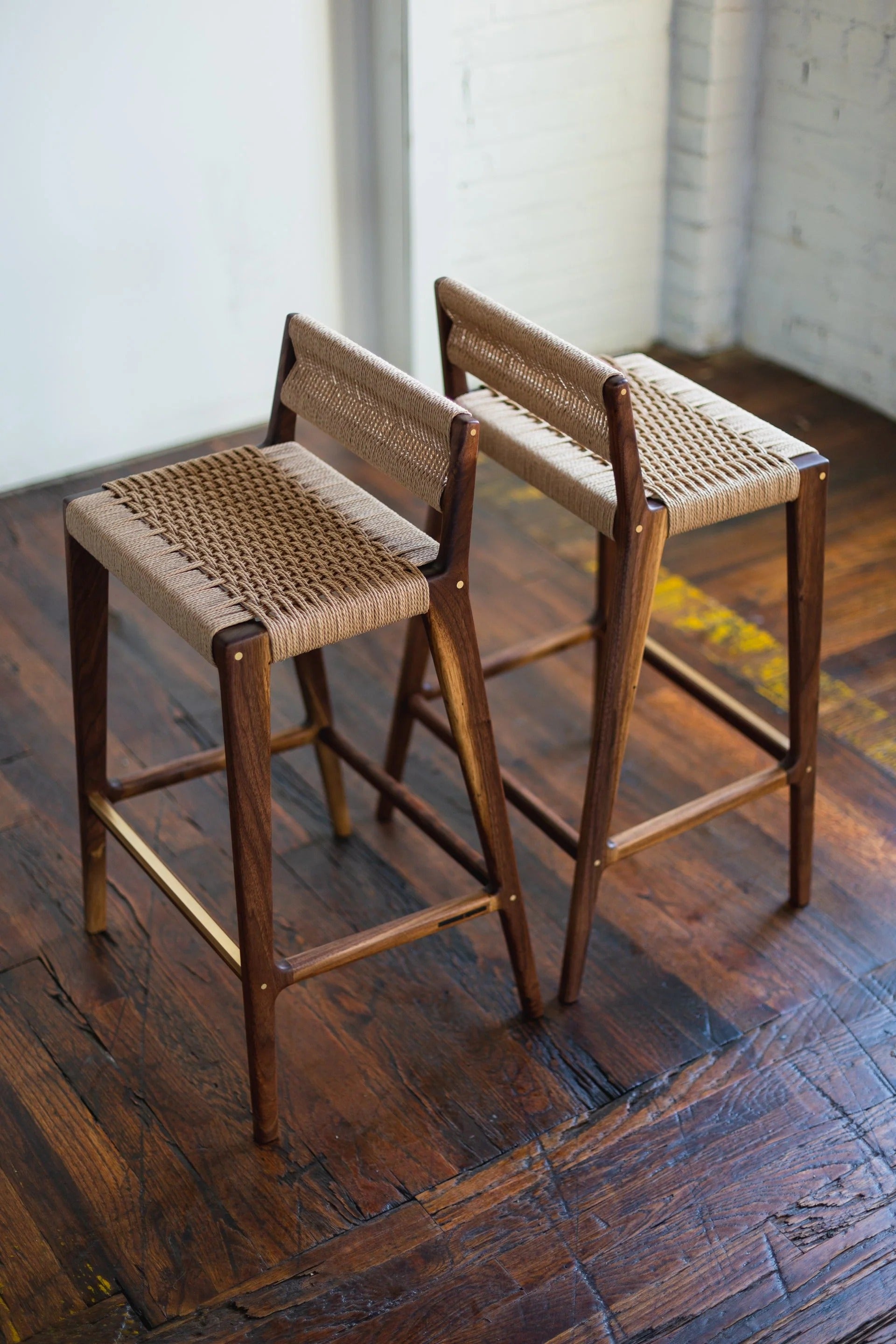 Willow Woven Bar Chair