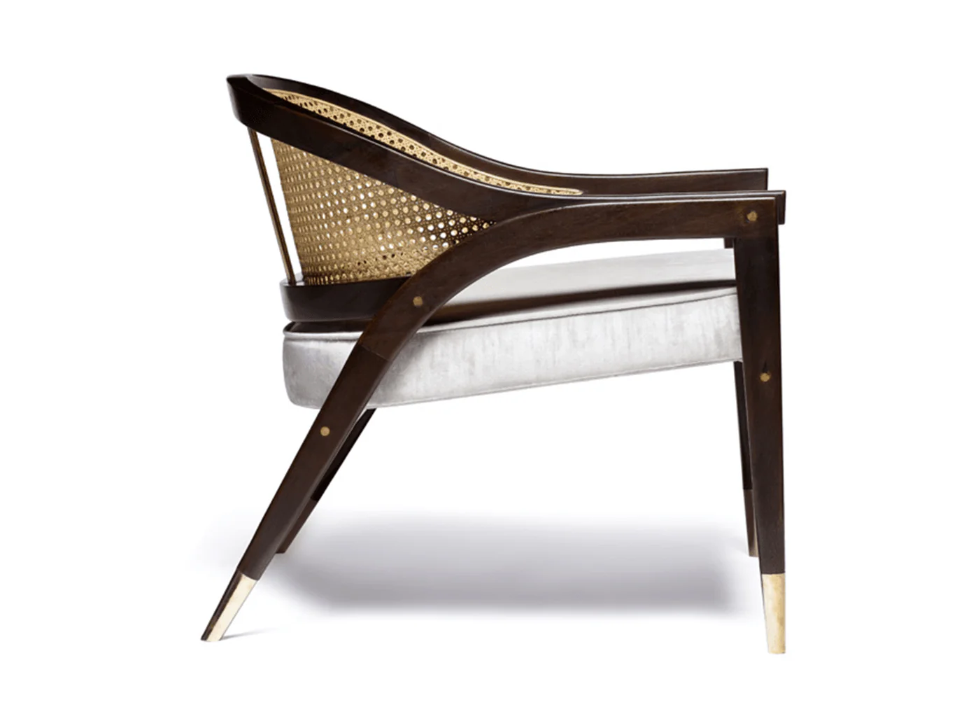 Arlo Cane-Back Lounge Chair