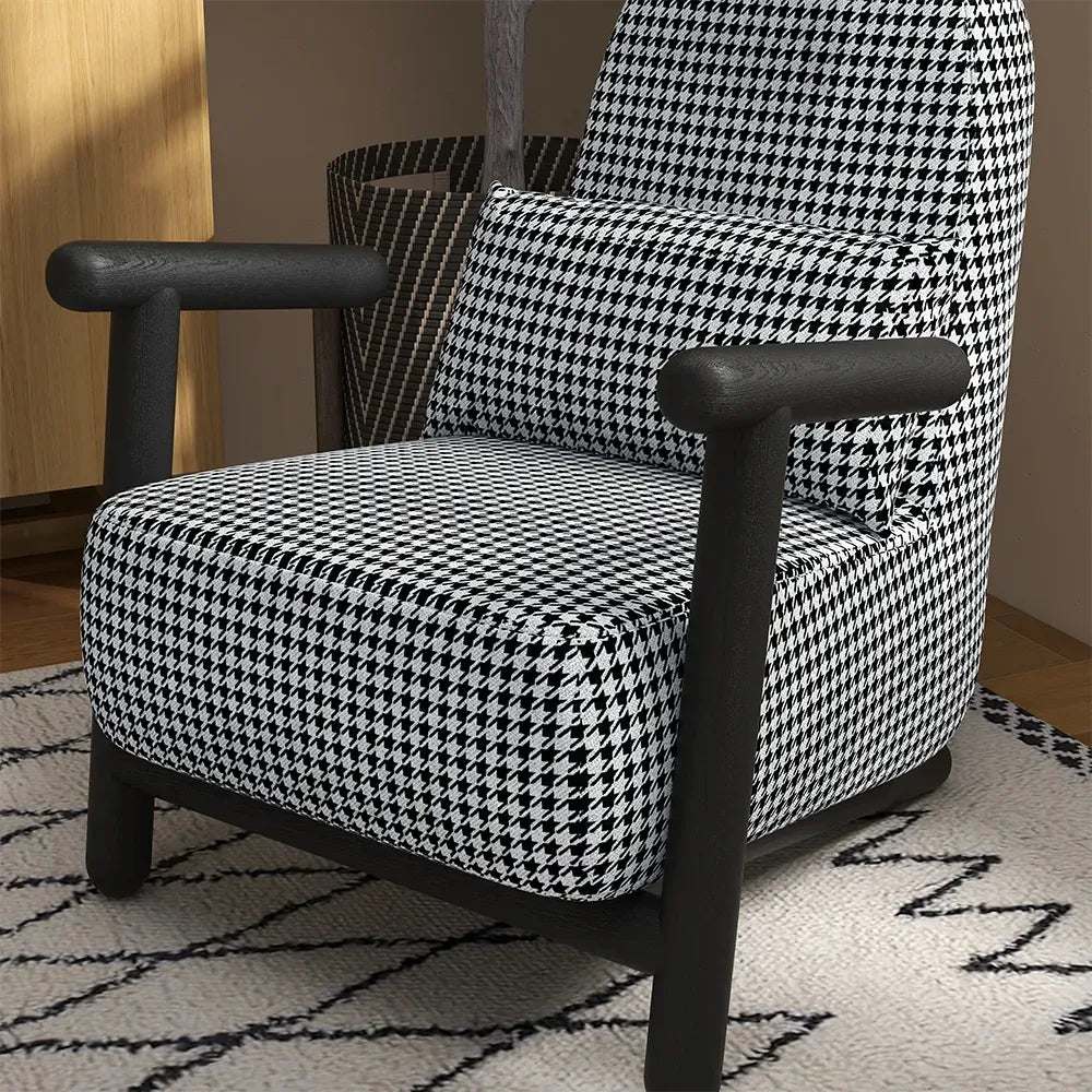MetroCheck Modern Accent Chair