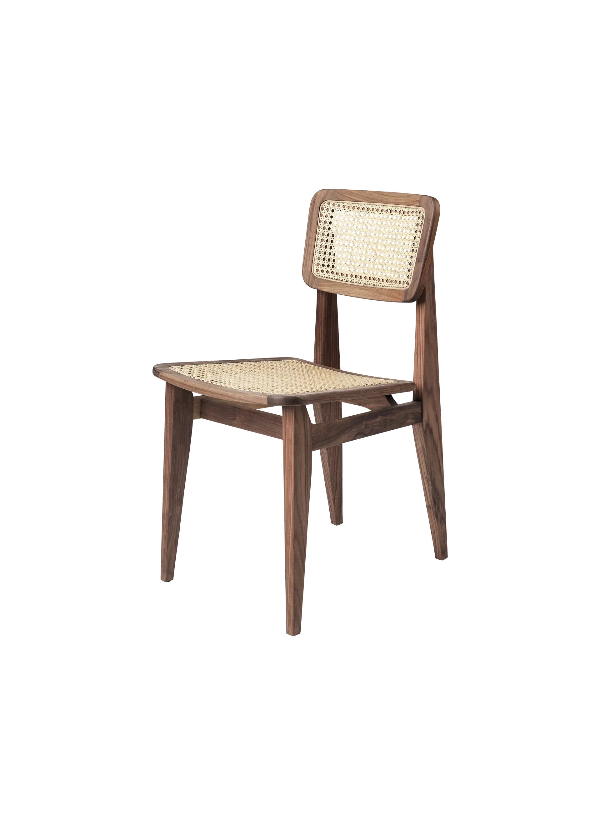 Moris Wood Cane Dining Chair