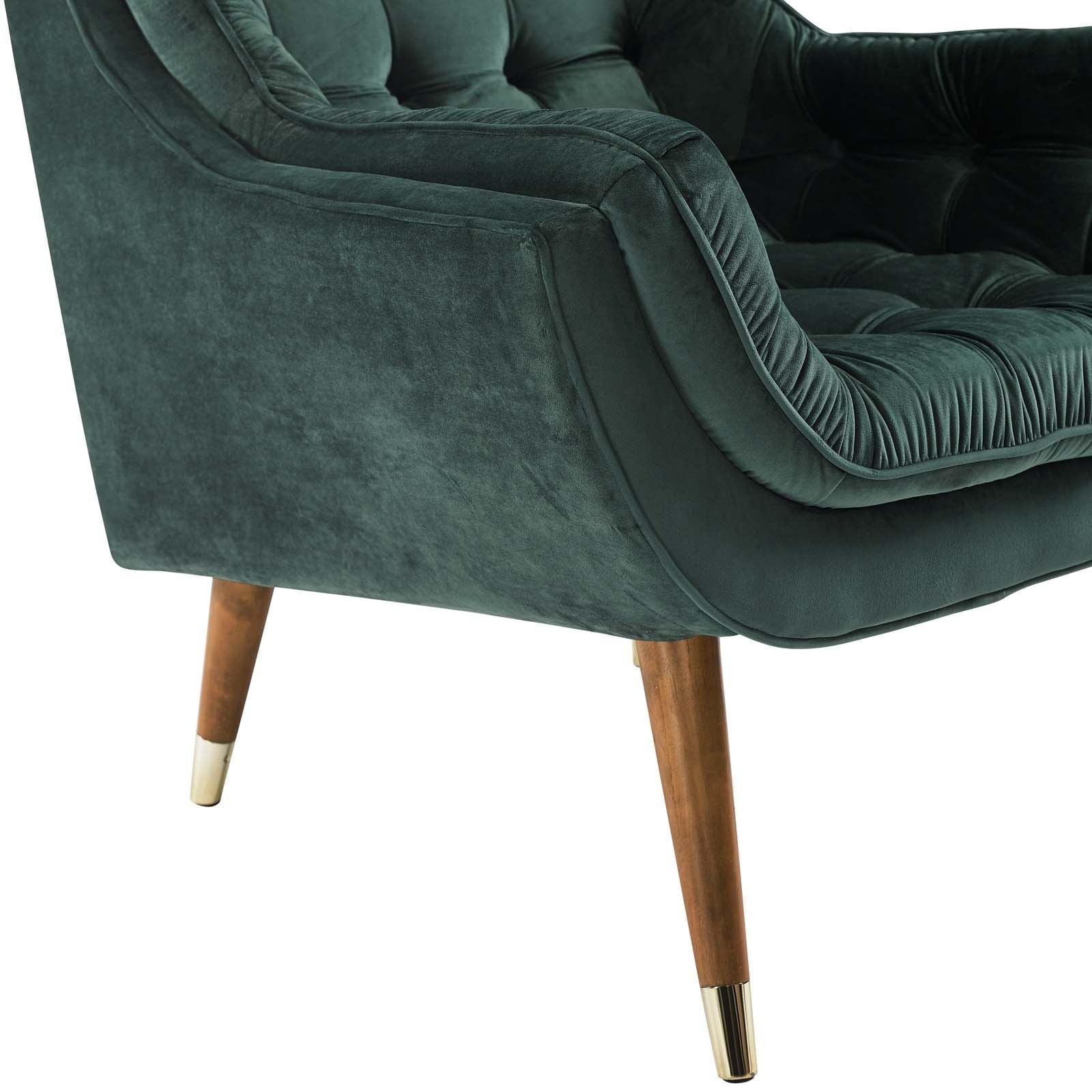 Velvet Eclipse Lounge Chair
