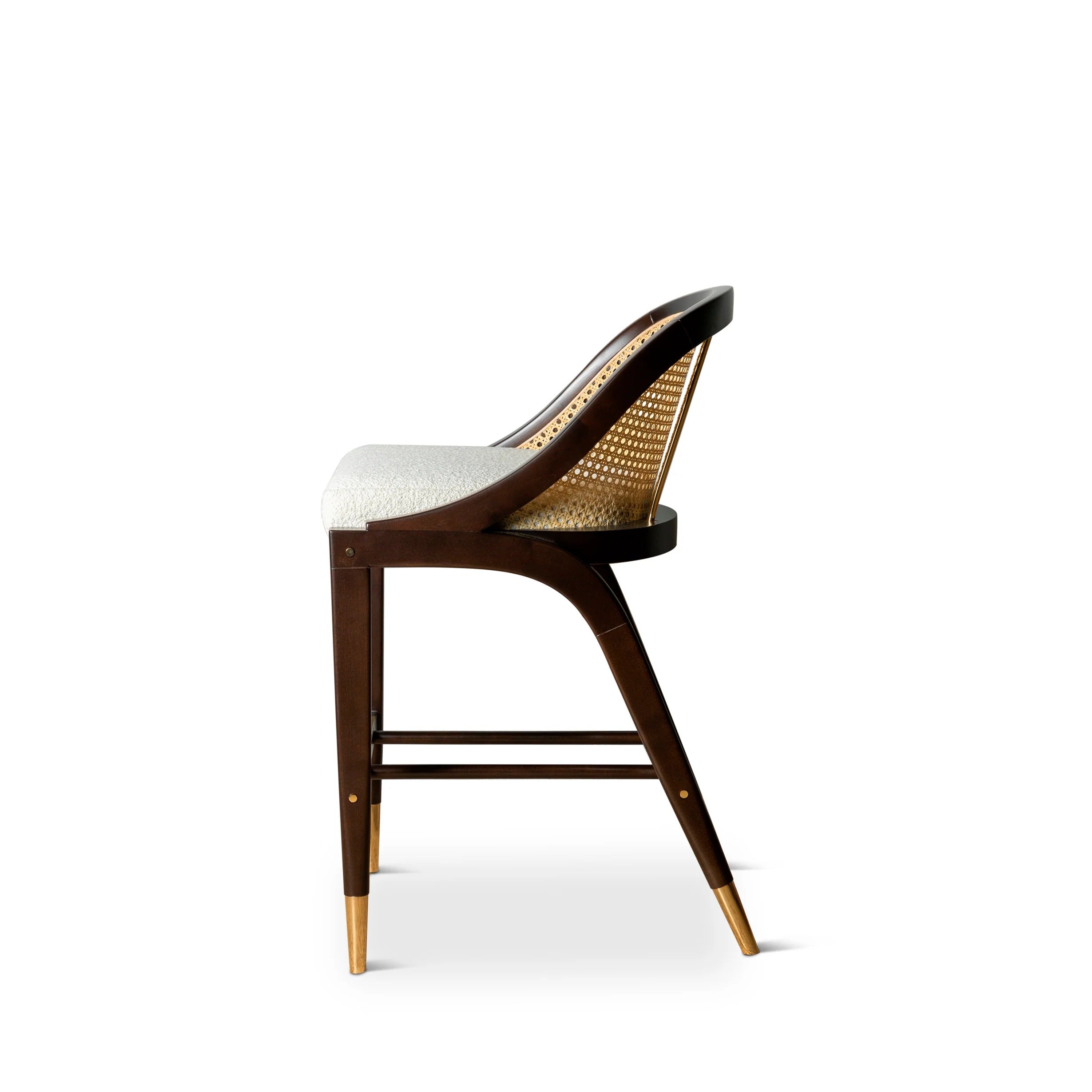Birbal Black Frame Bar Chair